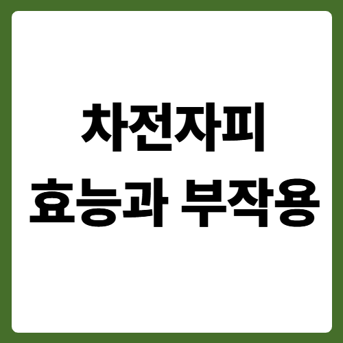 차전자피 효능과 부작용, 양배추마환과 비교 썸네일