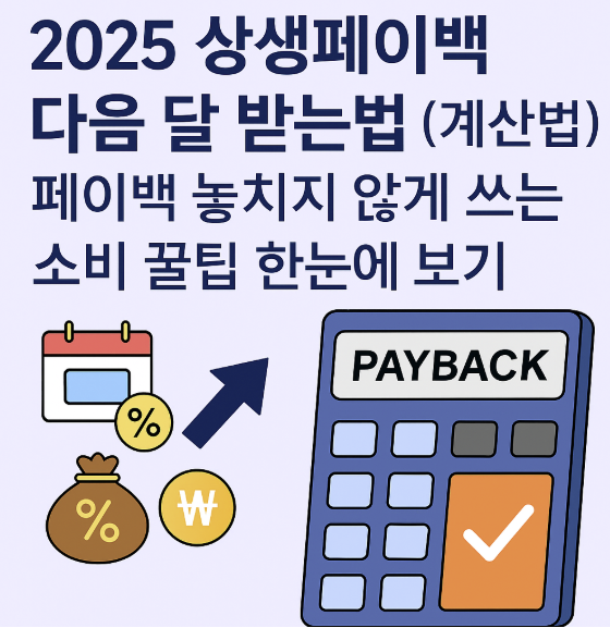 상생페이백 다음달 받는법 계산법 썸네일 이미지