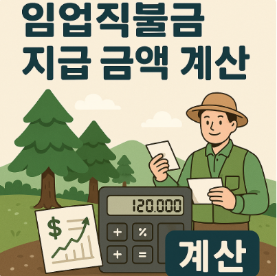 임업직불금 지급 금액 계산 썸네일 이미지