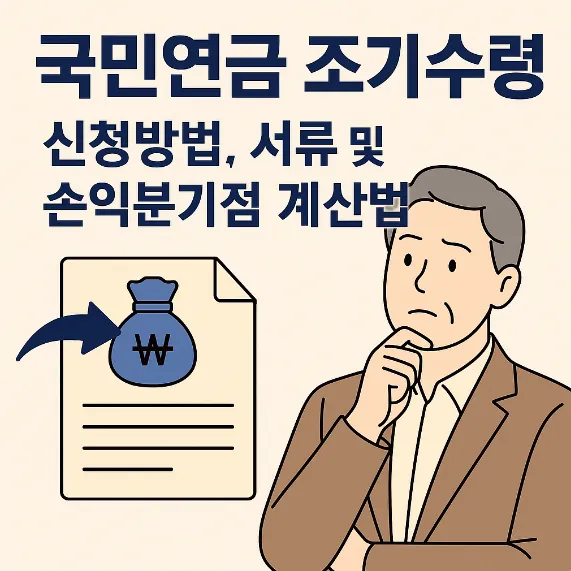 국민연금 조기수령 신청방법, 서류 썸네일 이미지