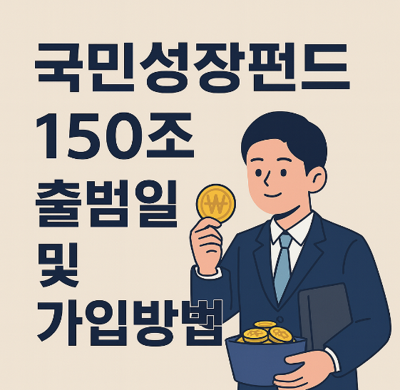 국민성장펀드 150조 출범일 및 가입방법 썸네일 이미지