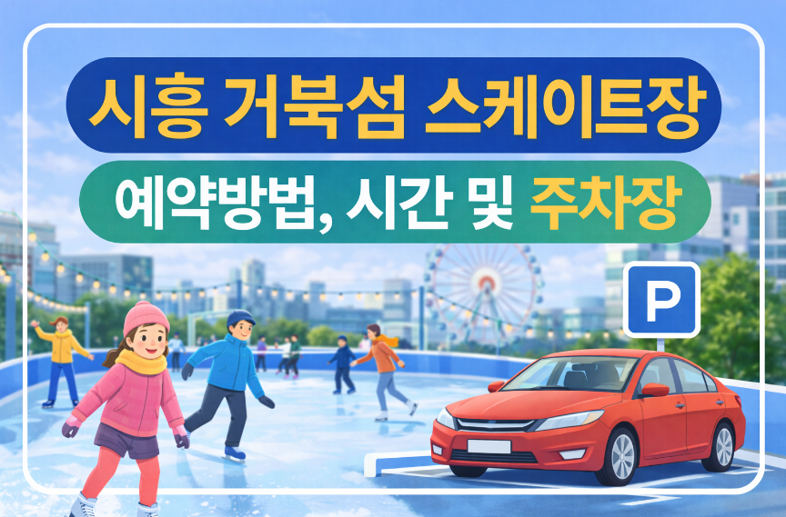 시흥 거북섬 스케이트장 예약방법 썸네일 이미지