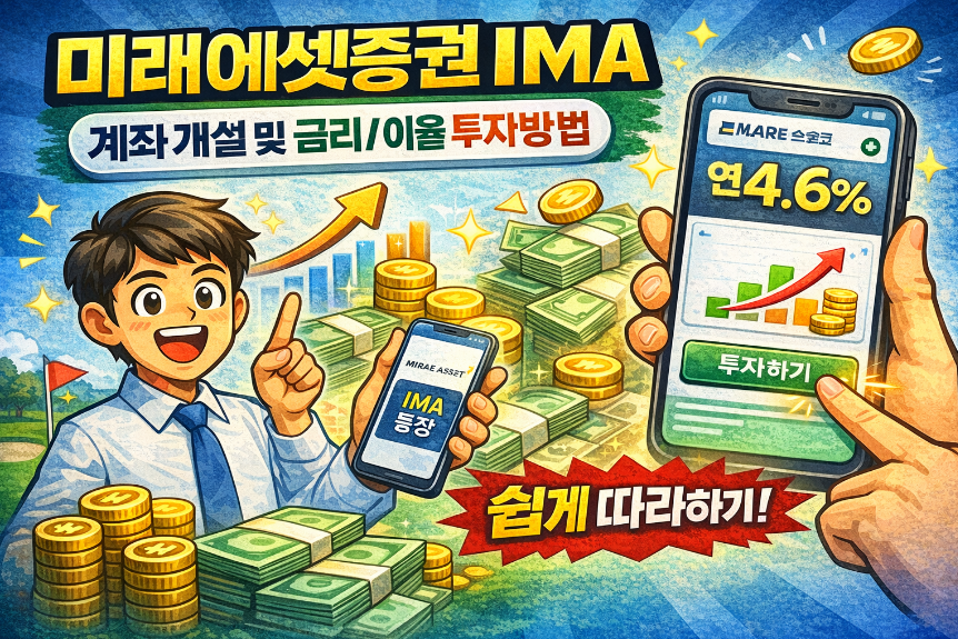 미래에셋증권ima계좌개설 및 투자방법 썸네일 이미지