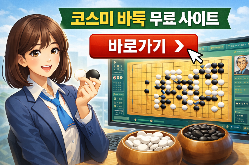 코스미바둑 무료 사이트 바로가기 썸네일 이미지